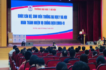 350 cán bộ, sinh viên Đại học Y Hà Nội vào Bình Dương hỗ trợ chống dịch Covid-19