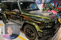 Chiếc Mercedes-AMG G63 độ Brabus hơn 11 tỷ của 9x Sài Gòn