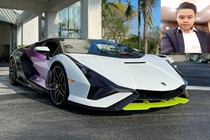 Lamborghini Sian trên 250 tỷ đồng được Phan Thành... chú ý