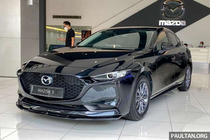 Mazda3 2022 thể thao, hầm hố hơn với gói độ bodykit Mazdasports