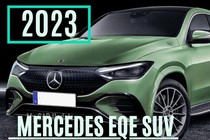 Mercedes-Benz EQE SUV lộ nội thất "màn hình siêu to khổng lồ“