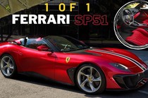 Ferrari SP51 - siêu phầm mui trần "độc nhất vô nhị" dựa trên 812 GTS