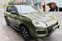 Chi tiết Porsche Cayenne Turbo S độ của Đặng Lê Nguyên Vũ