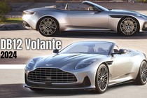 Ra mắt Aston Martin DB12 Volante mui trần động cơ V8 mạnh 671 mã lực