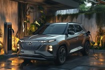 Hyundai Creta 2025 bản thuần điện lộ diện nội thất