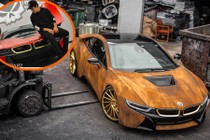 BMW i8 phong cách rỉ sét khiến dân chơi "phát sốt"