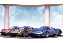 Bộ 3 "thần gió" Pagani Huayra Dinastia độc nhất thế giới