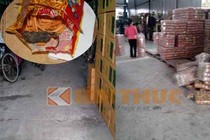 Hãi hùng chuột chết khô trong gói bim bim