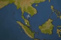 Hành trình máy bay MH370 mất tích trên đồ hoạ 3D