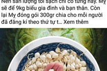 Truy tìm chủ facebook Lương Hoàng Anh tung tin bịa đặt về tỏi Lý Sơn