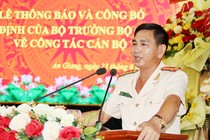 Chân dung tân Phó Giám đốc Công an tỉnh An Giang Trần Văn Cung 