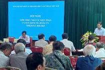 Hội nghị giới thiệu nhân sự kiện toàn UBKT Đảng ủy nhiệm kỳ 2020-2025