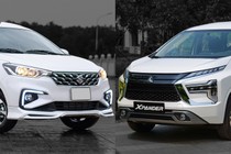 Xe gia đình đa dụng 7 chỗ: Mitsubishi Xpander hay Suzuki Ertiga Hybrid?