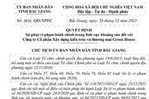 Sai phạm khai thác khoáng sản của Công ty Green House Bắc Giang