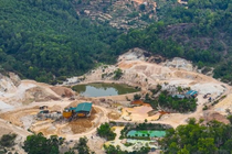 Công ty Tuấn Thiện bị đình chỉ khai thác khoáng sản 