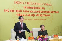 Xây dựng tổ chức bộ máy công an "tinh, gọn, mạnh, hiệu lực, hiệu quả"