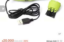 Máy hút bụi cầm tay mini vệ sinh bàn phím laptop giá rẻ có chất lượng?