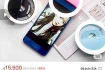 Đèn led selfie cầm tay giá 15.000 đồng… chưa dùng đã hỏng 