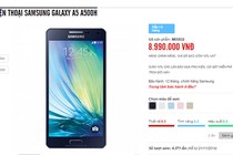 Samsung Galaxy A3 và A5 có giá từ 6,99 triệu đồng