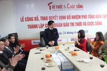 VUSTA thăm và chúc tết Báo Tri thức và Cuộc sống đầu xuân Nhâm Dần