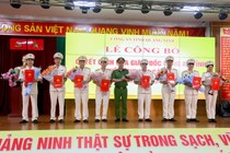 Công an tỉnh Quảng Ninh điều động, bổ nhiệm loạt lãnh đạo