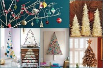 Cách biến tấu cây thông Noel độc đáo trang trí nhà đẹp