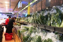 Giá rau xanh tăng “chóng mặt” sau bão số 3 Yagi