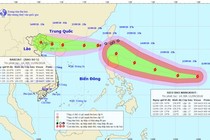 Bão số 5 và siêu bão Mangkhut đua nhau tiến vào biển Đông