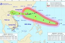 Siêu bão Mangkhut sức gió mạnh cấp 17 tiến vào biển Đông