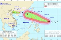 Tin khẩn: Bão số 5 đổ bộ chiều tối, mưa vừa, mưa to tại Đông Bắc Bộ