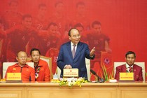 Thủ tướng gặp 2 đội bóng đá vô địch SEA Games 30: Rạng rỡ non sông đất Việt