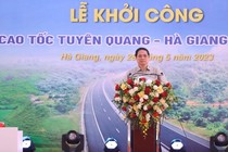 Thủ tướng dự lễ khởi công cao tốc Tuyên Quang - Hà Giang