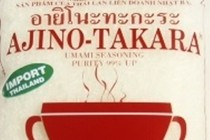 Bột ngọt  Ajino Takara bị thu hồi ở Việt Nam