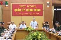 TBT Nguyễn Phú Trọng chủ trì Hội nghị Quân ủy Trung ương