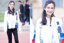 Angelababy làm việc điên cuồng sau 3 tháng sinh con