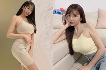 Hot girl diện đồ bó sát, khoe triệt để đường cong cơ thể 