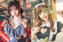 Hóa thân thành cô hầu gái, hot girl nấm lùn xinh đẹp "vạn người mê"