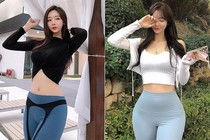 Diện đồ tập, mỹ nhân siêu vòng 1 khoe body thiêu đốt ánh nhìn