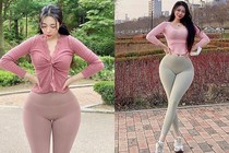 Mặc đồ tập, hot girl lộ điểm nhạy cảm khiến người nhìn đỏ mặt