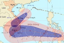 Bão Krosa tiến gần Đà Nẵng và Bình Định