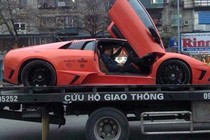 Siêu bò Lamborghini đang khoe hàng, chết sặc ở Quảng Ninh