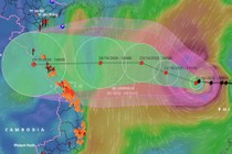 Hai kịch bản đổ bộ của bão số 8