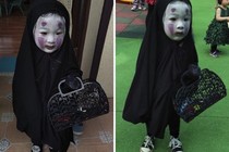 Loạt ảnh hoá trang “siêu lầy” của các bé chào đón dịp Halloween 