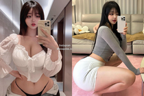 Body bốc lửa hot girl “siêu vòng 3” được cựu sao MU làm quen