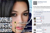 Mỹ Tâm đoạt 3 giải thưởng tại World Music Awards 2014