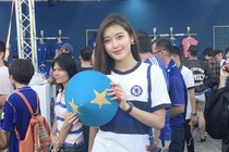 Á hậu Huyền My rạng ngời trên đất Thái ủng hộ Chelsea