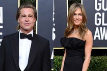 Brad Pitt, Jennifer Aniston rạng rỡ trên thảm đỏ Quả cầu vàng