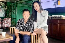 MC Tuấn Tú phong độ khi chung khung hình với BTV Hoài Anh