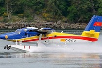 Cận cảnh thủy phi cơ DHC-6 tìm máy bay Malaysia