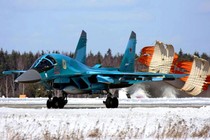 Siêu cường kích Su-34 Không quân Nga "gãy cánh"